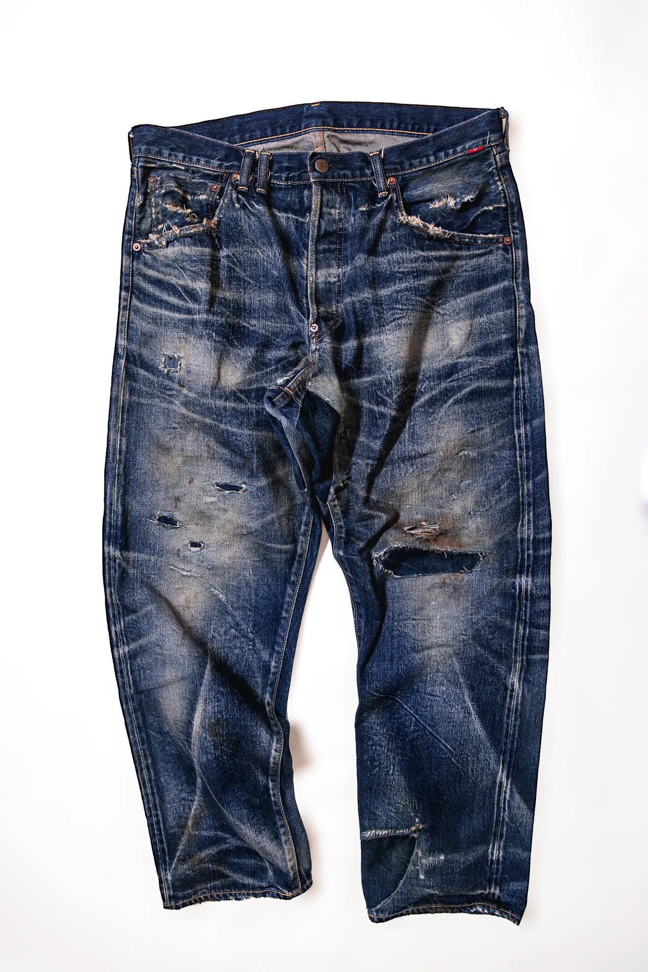 岡山のデニム加工会社 パンツ